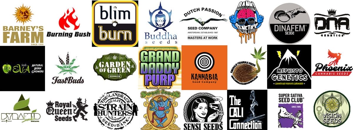 Cannabis seed breeders logos