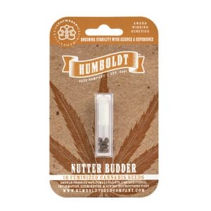 Nutter Budder Feminised Cannabis Seeds by Humboldt Seed Co.